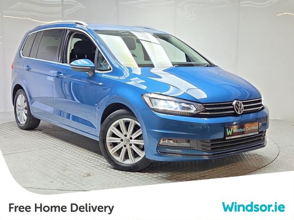 Volkswagen Touran MPV, Petrol, 2018, Blue