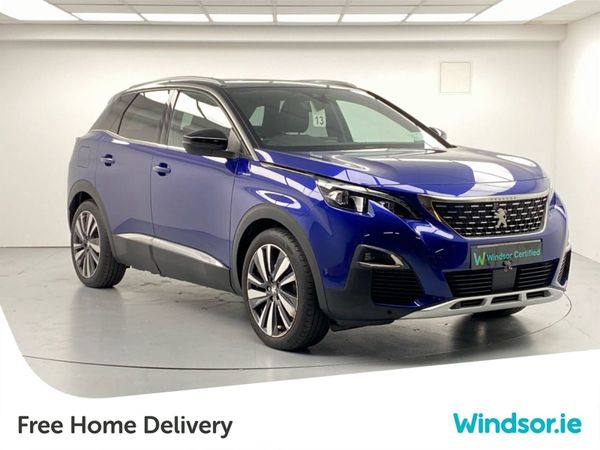 Peugeot 3008 MPV, Petrol Plug-in Hybrid, 2021, Blue