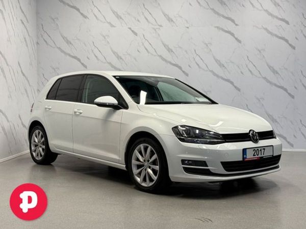 Volkswagen Golf Hatchback, Petrol, 2017, White
