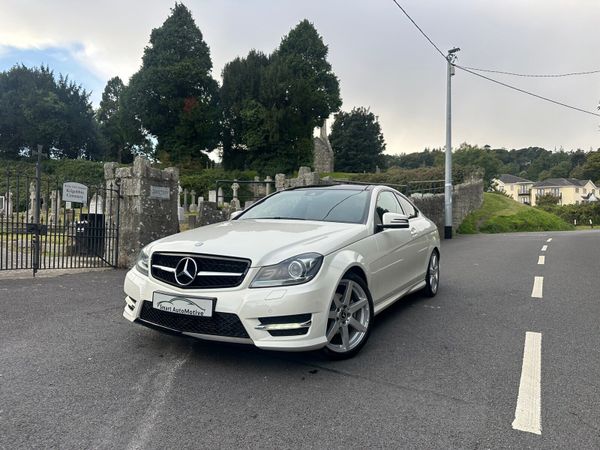 Mercedes-Benz C-Class Coupe, Diesel, 2014, White