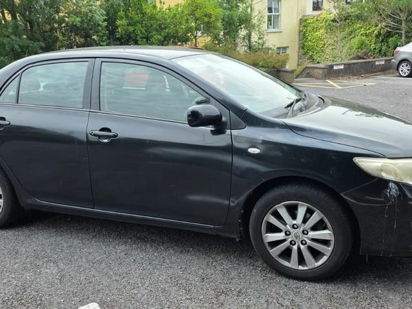 Toyota Corolla Saloon, Petrol, 2008, Black