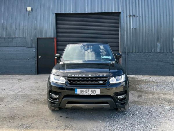 Land Rover Range Rover Sport SUV, Diesel, 2016, Black