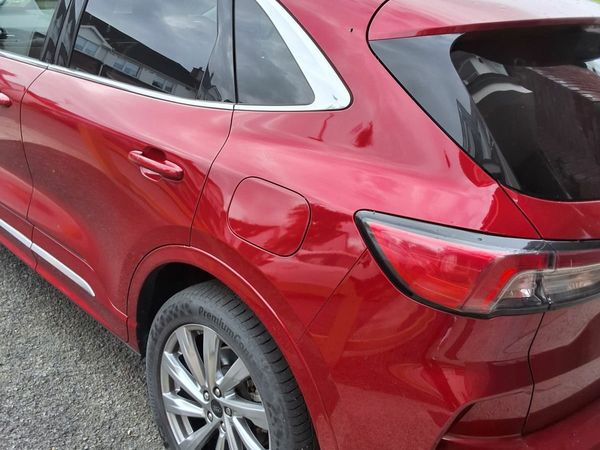 Ford Kuga SUV, Petrol Plug-in Hybrid, 2023, Red