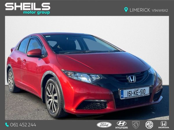 Honda Civic Hatchback, Diesel, 2015, Red