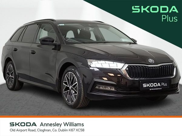 Skoda Octavia Estate, Petrol, 2021, Black