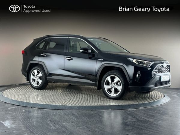 Toyota RAV4 SUV, Petrol Hybrid, 2021, Black