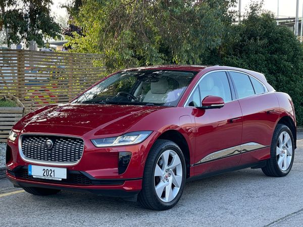 Jaguar I-Pace SUV, Electric, 2021, Red