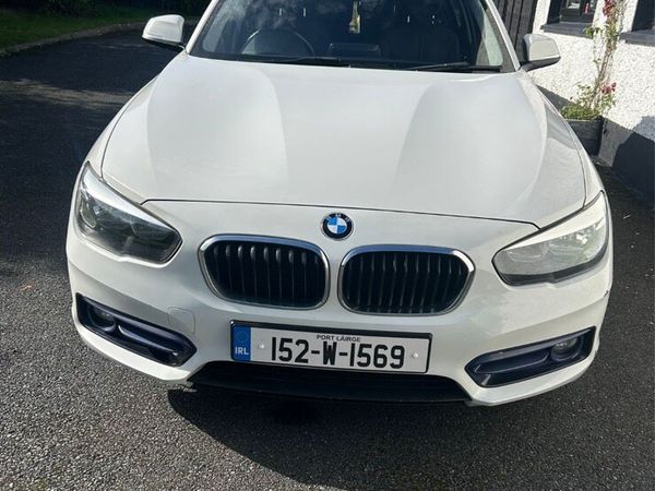 BMW 1-Series Hatchback, Diesel, 2015, White