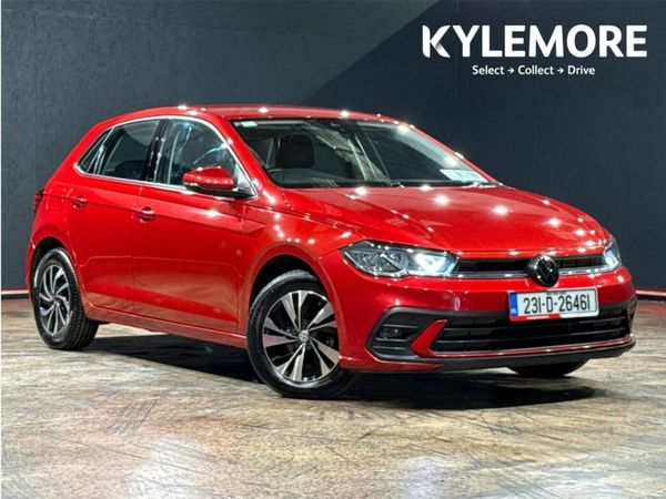 Volkswagen Polo Hatchback, Petrol, 2023, Red