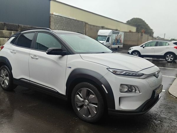 Hyundai KONA MPV, Electric, 2020, White