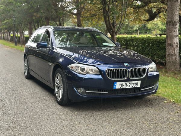 BMW 5-Series Estate, Diesel, 2013, Blue