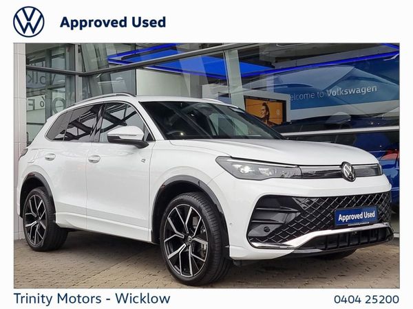 Volkswagen Tiguan SUV, Petrol Hybrid, 2025, White