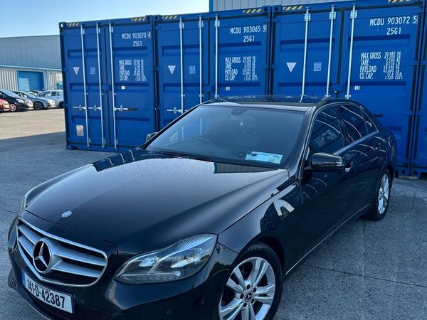 Mercedes-Benz E-Class Saloon, Diesel Hybrid, 2014, Black