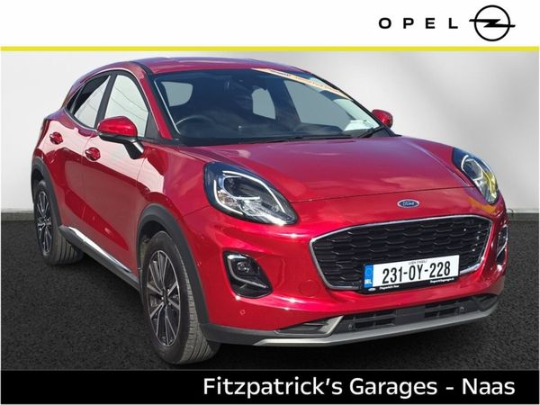 Ford Puma MPV, Petrol Hybrid, 2023, Red