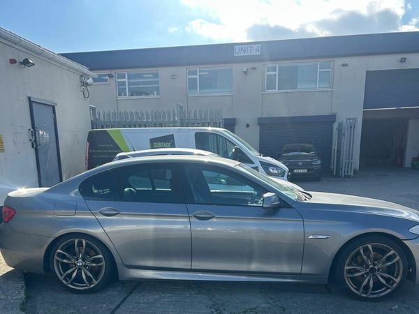 BMW 5-Series Saloon, Diesel, 2012, Grey