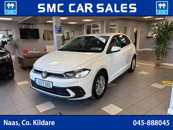 Volkswagen Polo Hatchback, Petrol, 2022, White