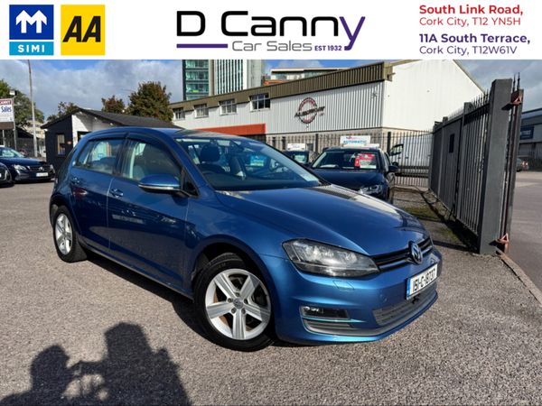 Volkswagen Golf Hatchback, Petrol, 2015, Blue
