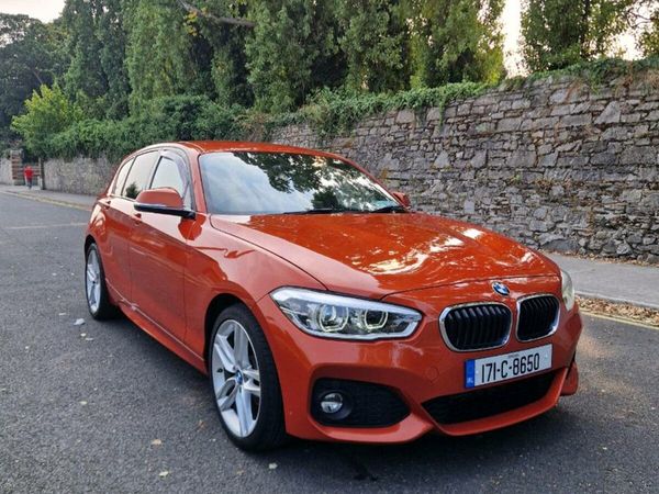 BMW 1-Series Hatchback, Diesel, 2017, Orange