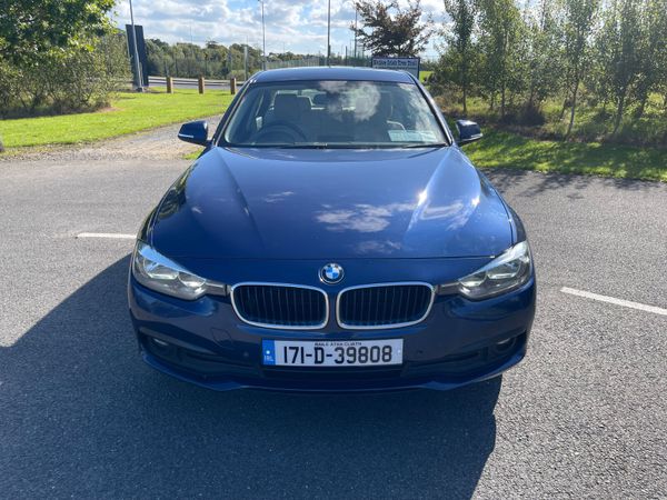 BMW 3-Series Saloon, Diesel, 2017, Blue