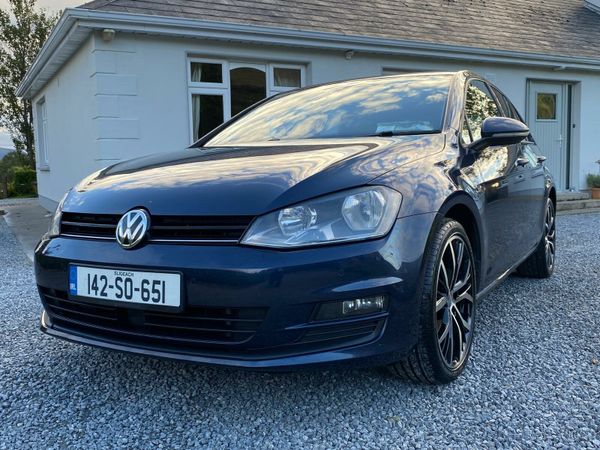 Volkswagen Golf Hatchback, Diesel, 2014, Blue
