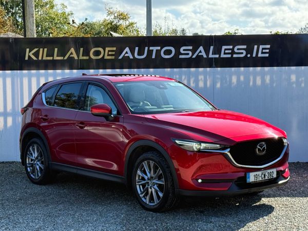 Mazda CX-5 SUV, Diesel, 2019, Red