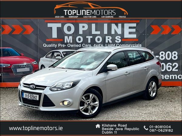 Ford Focus Estate, Petrol, 2011, Silver