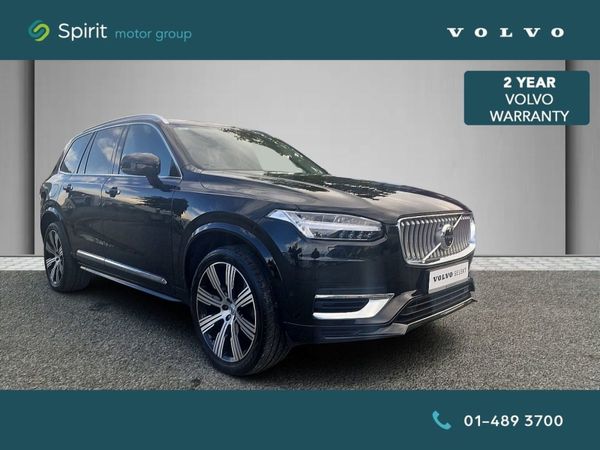 Volvo XC90 SUV, Petrol Plug-in Hybrid, 2020, Black