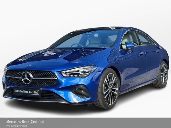 Mercedes-Benz CLA Saloon, Petrol Hybrid, 2024, Blue