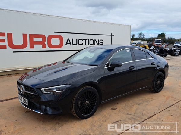Mercedes-Benz CLA Saloon, Petrol Hybrid, 2025, Black