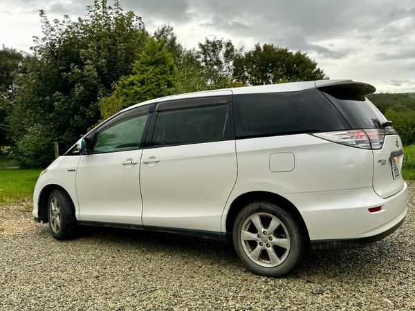 Toyota Estima MPV, Petrol Hybrid, 2008, White