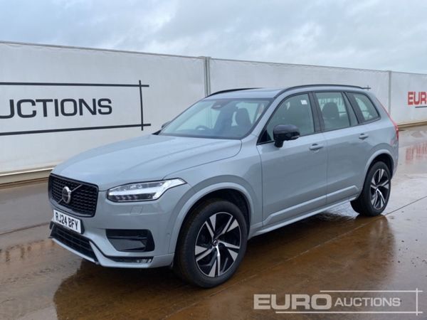 Volvo XC90 SUV, Petrol Hybrid, 2024, Grey