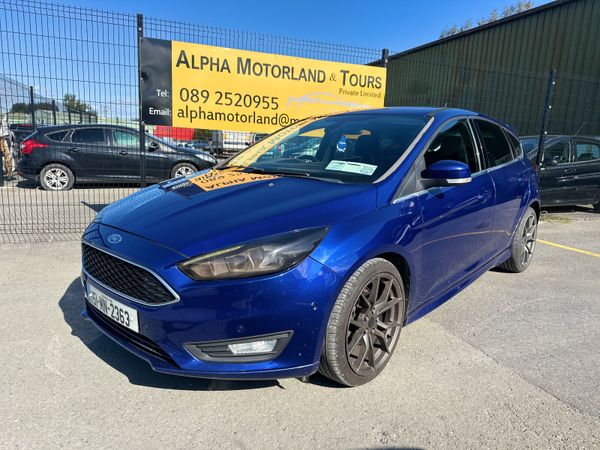 Ford Focus Hatchback, Petrol, 2015, Blue