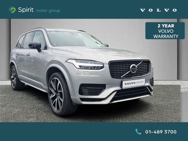 Volvo XC90 SUV, Petrol Plug-in Hybrid, 2022, Silver