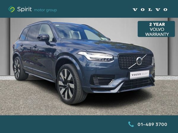 Volvo XC90 SUV, Petrol Plug-in Hybrid, 2024, Blue