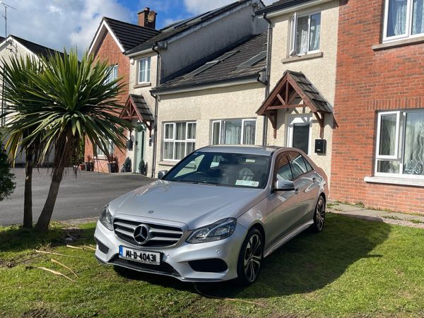 Mercedes-Benz E-Class Saloon, Diesel Hybrid, 2014, Silver