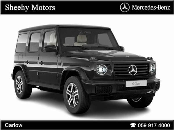 Mercedes-Benz G-Class SUV, Electric, 2026, Black