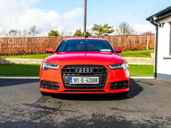 Audi A6 Saloon, Diesel, 2018, Red