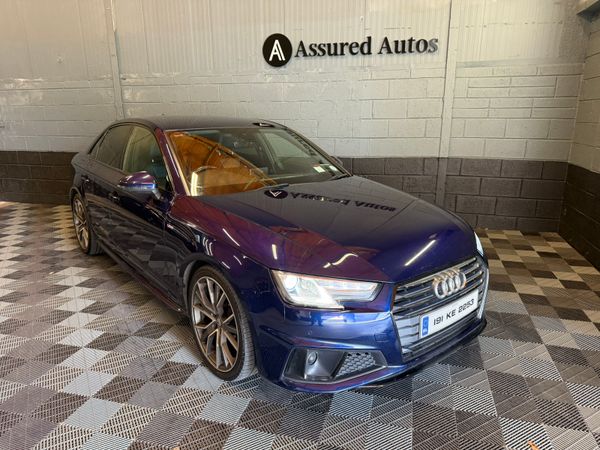 Audi A4 Saloon, Diesel, 2019, Blue