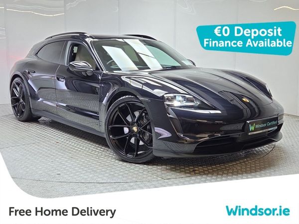 Porsche Taycan Estate, Electric, 2023, Black