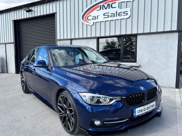 BMW 3-Series Saloon, Diesel, 2017, Blue