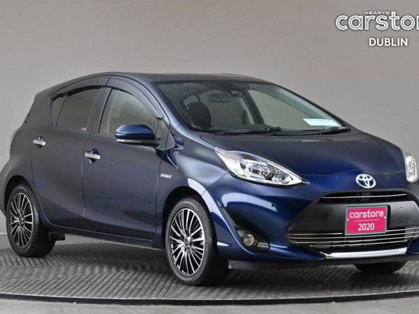 Toyota Aqua Hatchback, Petrol Hybrid, 2020, Blue