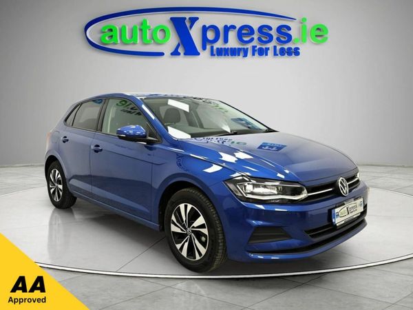 Volkswagen Polo Hatchback, Petrol, 2021, Blue