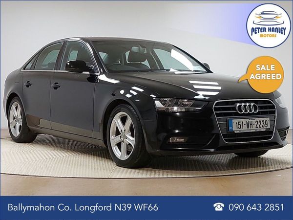 Audi A4 Saloon, Diesel, 2015, Black
