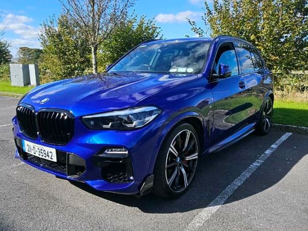 BMW X5 SUV, Petrol Plug-in Hybrid, 2021, Blue