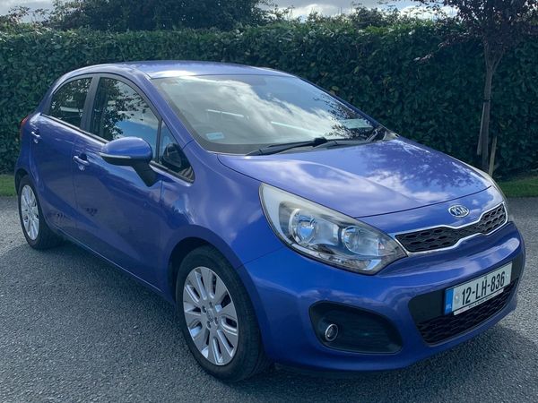 Kia Rio Hatchback, Petrol, 2012, Blue