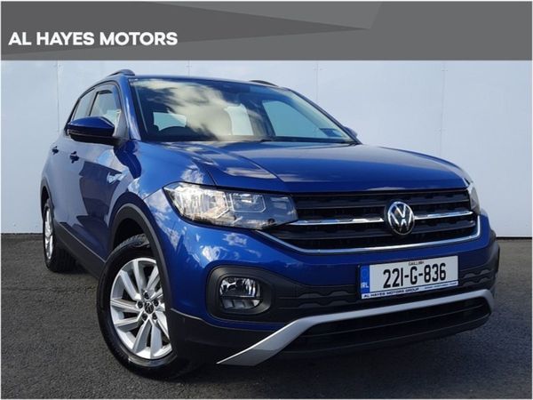 Volkswagen T-Cross SUV, Petrol, 2022, Blue