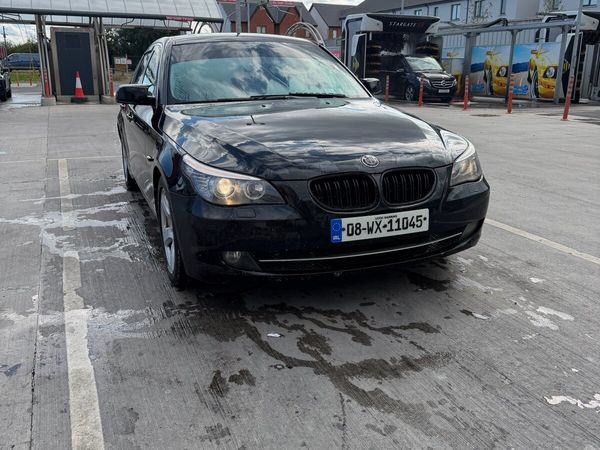 BMW 5-Series Saloon, Diesel, 2008, Black