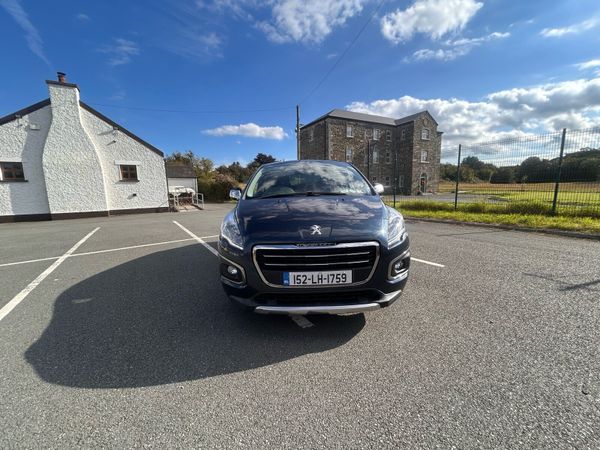 Peugeot 3008 SUV, Diesel, 2015, Blue