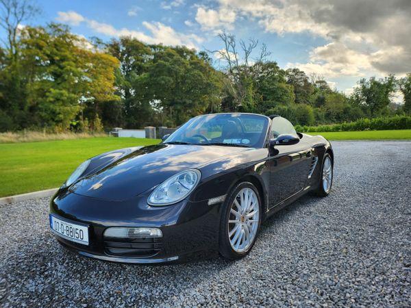 Porsche Boxster Convertible, Petrol, 2007, Black