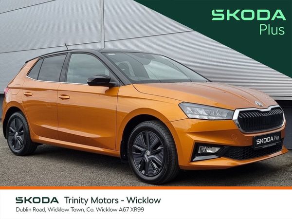 Skoda Fabia Hatchback, Petrol, 2024, Orange